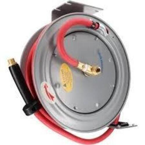 DESCRIPTION: (1) LIGHT DUTY HOSE REEL BRAND/MODEL: PRO-SOURCE #2810053310PRO SIZE: 1/2" X 33' RETAIL$: $171.72 EA QTY: 1