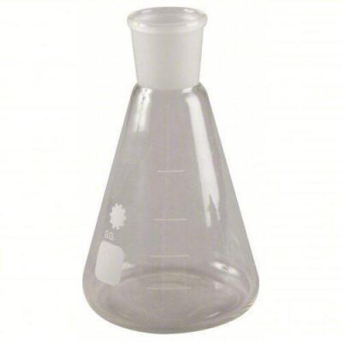 DESCRIPTION: (16) CONICAL FLASK BRAND/MODEL: LAB SAFETY #5YHN8 INFORMATION: CLEAR SIZE: 25ML CAPACITY RETAIL$: $36.63 EA QTY: 16