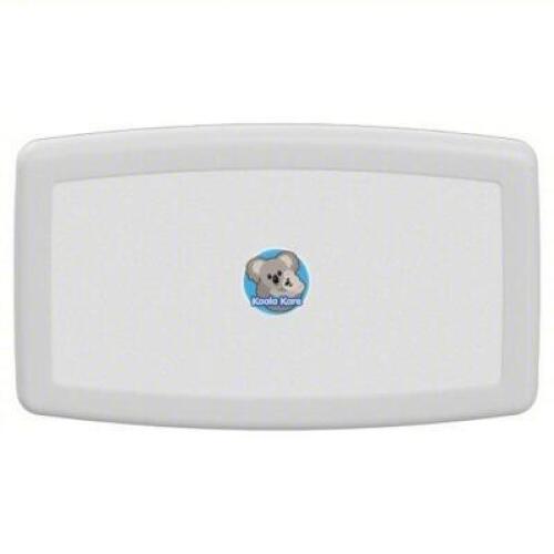 DESCRIPTION: (1) BABY CHANGING STATION BRAND/MODEL: KOALA KARE #806KV5 INFORMATION: WHITE GRANITE, FLUSH MOUNT, POLYPROPYLENE RETAIL$: $352.52 EA QTY: