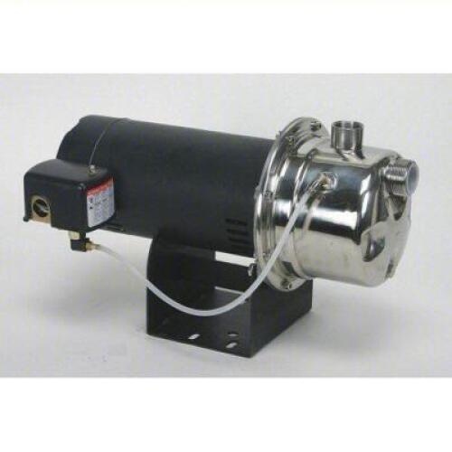 DESCRIPTION: (1) SHALLOW WELL JET PUMP BRAND/MODEL: DAYTON #4HEZ2 INFORMATION: 1 HP HP, 18.0/9.0, 115/230V AC RETAIL$: $1125.90 EA QTY: 1