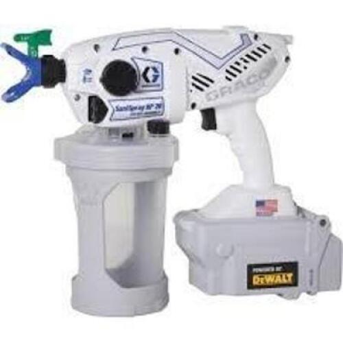DESCRIPTION: (1) AIRLESS DISINFECTANT SPRAYER BRAND/MODEL: SANISPRAY #HP20 RETAIL$: $1083.44 EA QTY: 1