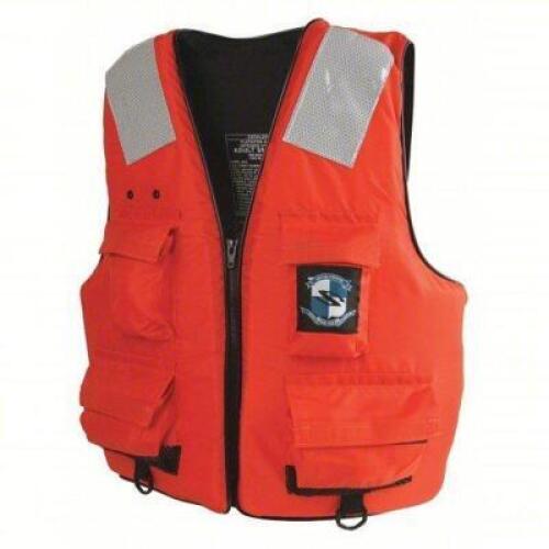 DESCRIPTION: (3) LIFE JACKET BRAND/MODEL: STEARNS #48ZV16 INFORMATION: TYPE 3 SIZE: SIZE 4 XL RETAIL$: $95.39 EA QTY: 3