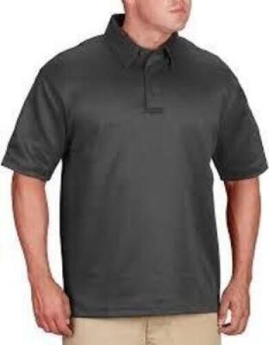 DESCRIPTION: (5) PERFORMANCE POLO SHORT SLEEVE BRAND/MODEL: PROPPER #599U65 INFORMATION: GREY SIZE: 6 XL RETAIL$: $24.13 EA QTY: 5