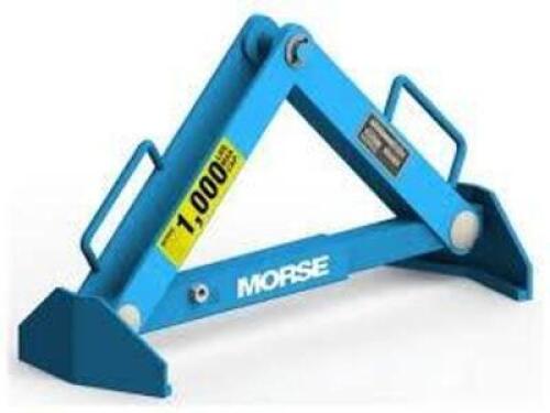DESCRIPTION: (1) DRUM LIFTER BRAND/MODEL: MORSE #92 INFORMATION: BLUE SIZE: 1000 LB CAPACITY RETAIL$: $315.17 EA QTY: 1
