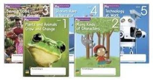 DESCRIPTION: (2) PACKS OF (10) HOMESCHOOL BOOKS BRAND/MODEL: BENCHMARK EDUCATION #WH13819 INFORMATION: "PLANTS AND ANIMALS GROW AND CHANGE" RETAIL$: $