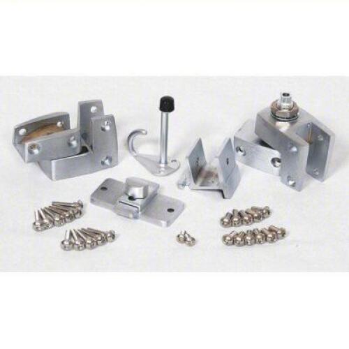 DESCRIPTION: (1) INSWING DOOR KIT BRAND/MODEL: ASI GLOBAL #3PEL7 INFORMATION: ZINC, BRIGHT SIZE: 3-1/4" X 5-1/2" RETAIL$: $78.52 EA QTY: 1