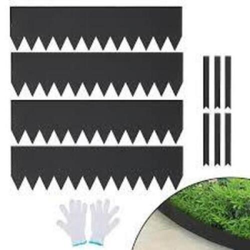 DESCRIPTION: (4) METAL EDGING BRAND/MODEL: VEVOR #JC12 SIZE: 46" RETAIL$: $79.99 TOTAL QTY: 4
