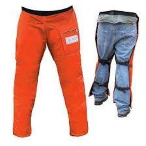 DESCRIPTION: (2) PAIR OF SAFETY CHAPS BRAND/MODEL: POWERCARE INFORMATION: ORANGE RETAIL$: $48.00 EA QTY: 2
