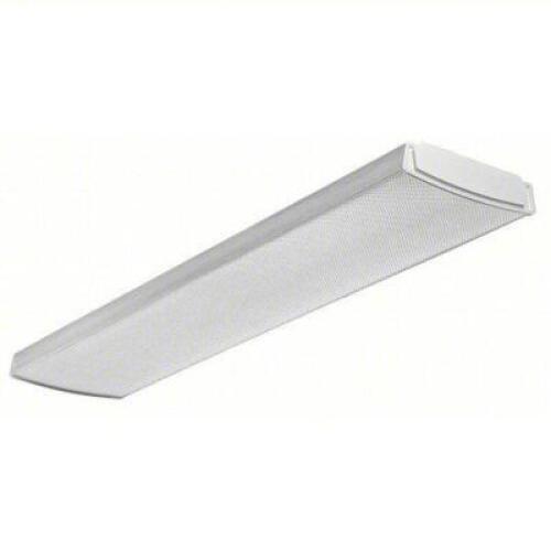 DESCRIPTION: (2) WRAPAROUND FIXTURE BRAND/MODEL: LITHONIA LIGHTING #48H445 INFORMATION: LED, 32 W MAX, 4000 K, 3 LAMP T8 SIZE: 4' RETAIL$: $197.04 EA