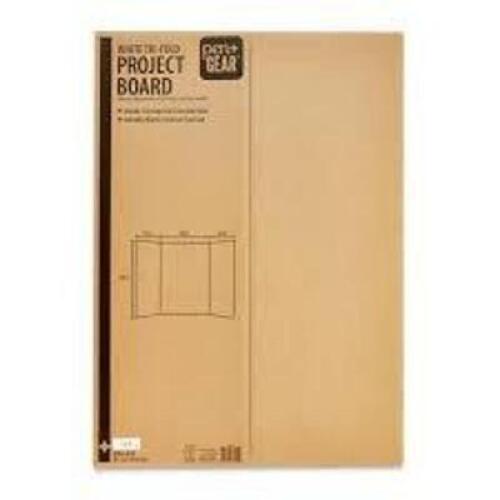 DESCRIPTION: (1) PROJECT BOARD BRAND/MODEL: PEN + GEAR #PG68190-FSC INFORMATION: CARDBOARD, CORRUGATED, BROWN AND WHITE, TRI-FOLD SIZE: 36" X 48" RETA
