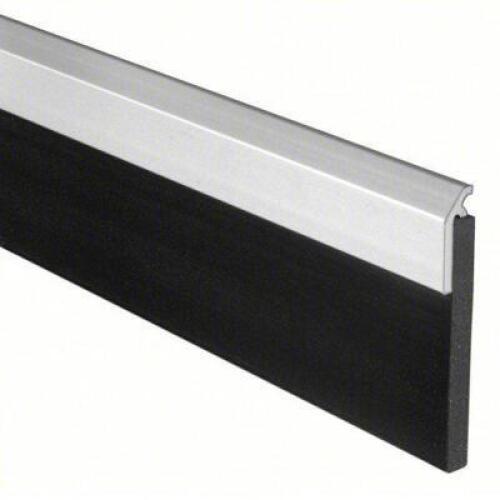 DESCRIPTION: (1) DOOR SWEEP BRAND/MODEL: NATIONAL GUARD #5MUK1 INFORMATION: BLACK, ALUMINUM, SINGLE FIN INSERT SIZE: 36" L X 3-1/16" W RETAIL$: $46.19