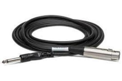 DESCRIPTION: (3) UNBALANCED INTERCONNECT BRAND/MODEL: HOSA TECHNOLOGY #XLR3F SIZE: 1/4" X 20' RETAIL$: $12.95 EA QTY: 3
