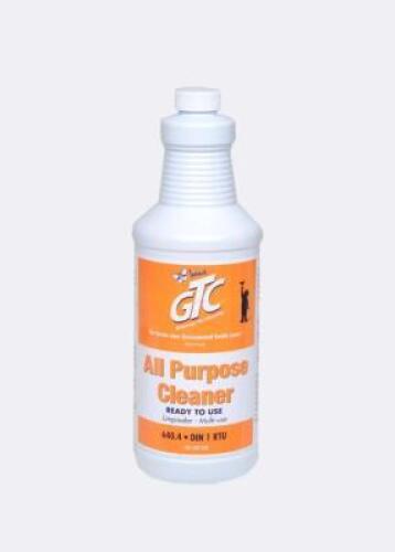 DESCRIPTION: (5) 1 QT. BOTTLES OF ALL PURPOSE LIQUID CLEANER BRAND/MODEL: GREENING THE CLEANING RETAIL$: $9.69/ea QTY: 5