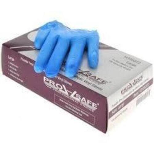 DESCRIPTION: (4) BOXES OF (100) RUBBER GLOVES BRAND/MODEL: PRO-SAFE #151252222 SIZE: LARGE RETAIL$: $197.78 EA QTY: 4