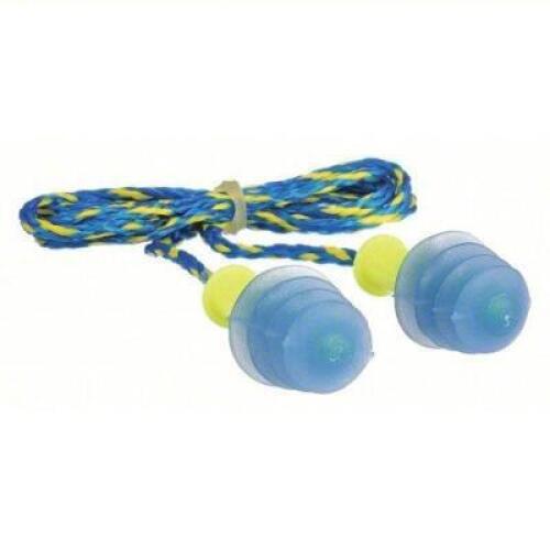 DESCRIPTION: (2) BOXES OF (100) PAIRS OF EAR PLUGS BRAND/MODEL: HONEYWELL #3WU29 INFORMATION: YELLOW SIZE: FLANGED, 27 DB NRR, GEN PURPOSE, CORDED, RE