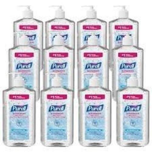 DESCRIPTION: (1) CASE OF (20) BOTTLE AND PUMP BRAND/MODEL: PURELL #9747-20-12PKS SIZE: 12.6 OZ QTY: 1