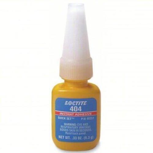 DESCRIPTION: (6) INSTANT ADHESIVE BRAND/MODEL: LOCTITE 404 135465 SIZE: 0.33OZ RETAIL$: $218.46 QTY: 6