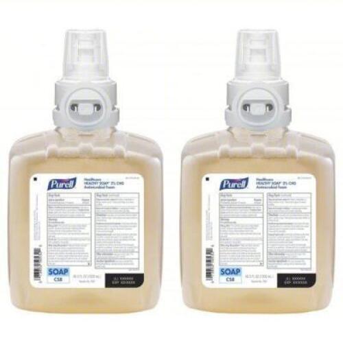 DESCRIPTION: (2) LIGHT FLORAL FOAMING HAND SOAP BRAND/MODEL: PURELL 7881-02 SIZE: 1250mL RETAIL$: $141.19 QTY: 2