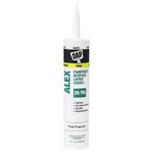 DESCRIPTION: (6) PAINTER'S ACRYLIC CAULK BRAND/MODEL: DAP ALEX INFORMATION: WHITE SIZE: 10.1 OZ RETAIL$: $43.08 QTY: 6