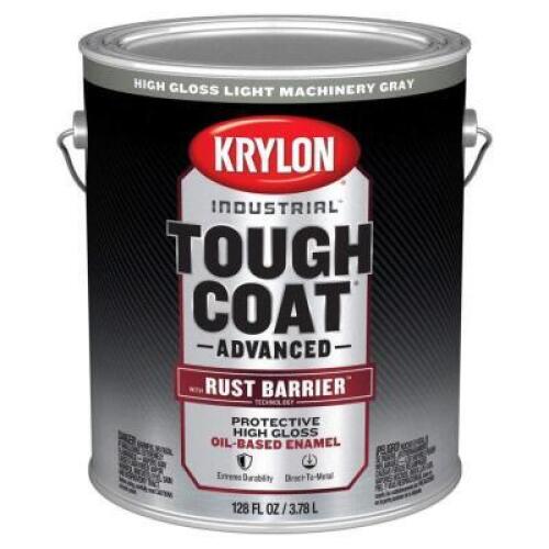 DESCRIPTION: (1) LIGHT MACHINE GRAY RUST BARRIER PAINT BRAND/MODEL: KRYLON K00831008 SIZE: 1 GAL RETAIL$: $121.10 QTY: 1
