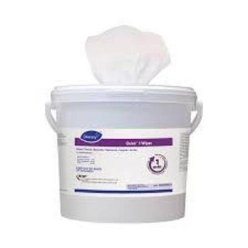 DESCRIPTION: (2) BUCKETS OF (160) SANINTIZING WIPES BRAND/MODEL: DIVERSEY OXIVIR 1 SIZE: 160 RETAIL$: $125.29 QTY: 2