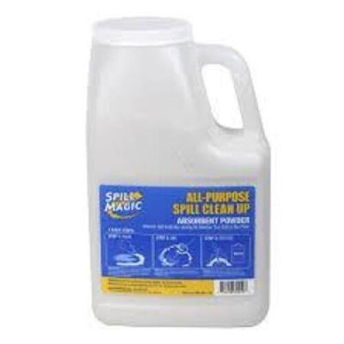 DESCRIPTION: (2) ABSORBENT POWDER BRAND/MODEL: SPILL MAGIC #437J98 INFORMATION: ABSORB 1 GAL PER 3 LB SIZE: 3 LB RETAIL$: $14.70 QTY: 2