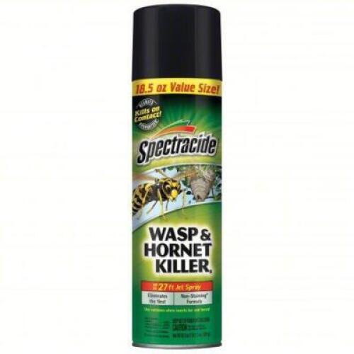 DESCRIPTION: (6) WASP AND HORNET KILLER BRAND/MODEL: SPECTRACIDE 97221 SIZE: 18.5 OZ RETAIL$: $46.86 QTY: 6