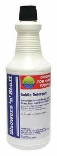 DESCRIPTION: (6) ACIDIC DETERGENT BRAND/MODEL: ORIGINAL TOM SHIRLEY FORMULA # SIZE: 1 QT RETAIL$: $51.96 QTY: 6