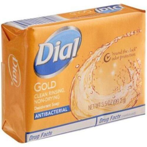DESCRIPTION: (6) 3.5 OZ. BARS OF GOLD ANTIBACTERIAL SOAP BRAND/MODEL: DIAL RETAIL$: $0.82 EACH QTY: 6