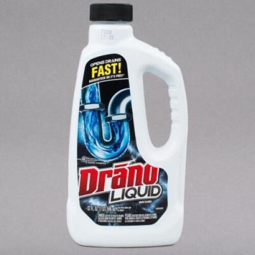 DESCRIPTION: (6) 32 OZ. BOTTLES OF DRANO LIQUID DRAIN CLEANER BRAND/MODEL: SC JOHNSON RETAIL$: $3.79 EACH QTY: 6