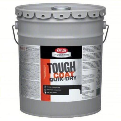 DESCRIPTION: (1) FLAT-BLACK ENAMEL PAINT BRAND/MODEL: KRYLON K00780464 SIZE: 5 GAL RETAIL$: $430.99 QTY: 1