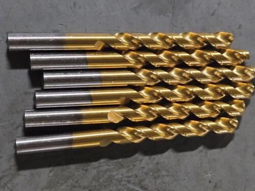 DESCRIPTION: (6) HSS JOBBER DRILL BITS BRAND/MODEL: WESTWARD 6PRZ9 SIZE: 10.5mm RETAIL$: $114.78 QTY: 6