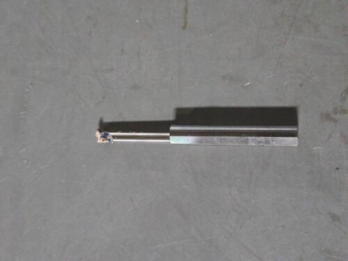 DESCRIPTION: (3) SOLID CARBIDE SINGLE POINT THREADING TOOL BRAND/MODEL: MICRO 100 ITL-2001000 SIZE: 24-40 TPI RETAIL$: $122.70 QTY: 3