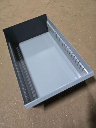 DESCRIPTION: (6) DRAWERS AND DIVIDERS BRAND/MODEL: #B13 INFORMATION: JUST DRAWERS ONLY, INSERTS SIZE: 8.2" X 17" X 4.6" QTY: 6