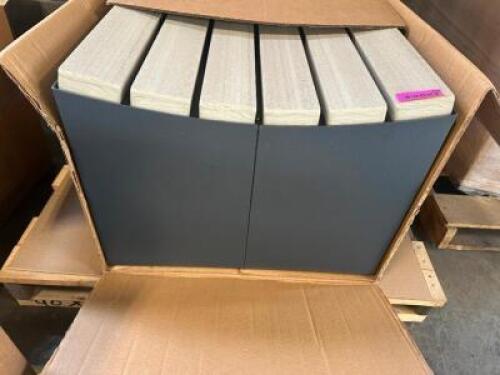 DESCRIPTION 24" X 24" MODULAR PARK BENCH SEATS W/ COMPOSITE CONCAVE TOP SEATING ADDITIONAL INFORMATION METAL BASE. ( NEW ) THIS LOT IS: 24" X 24" LOCA