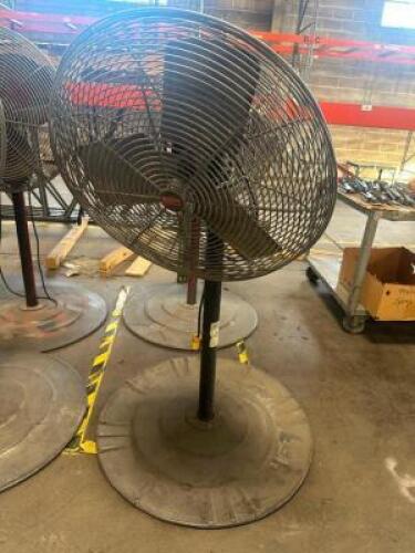 DESCRIPTION DAYTON INDUSTRIAL PEDESTAL FAN BRAND / MODEL: DAYTON LOCATION SHOP WEST QTY 1