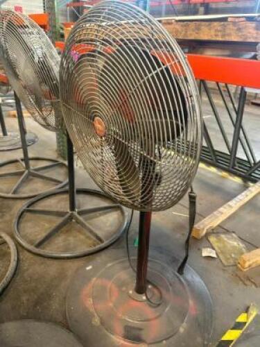 DESCRIPTION DAYTON INDUSTRIAL PEDESTAL FAN BRAND / MODEL: DAYTON LOCATION SHOP WEST QTY 1
