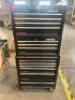 DESCRIPTION WATERLOO TWELVE DRAWER TOOL BOX ORGANIZER W/ CONTENTS. BRAND / MODEL: WATERLOO ADDITIONAL INFORMATION SOME TOOLS / PARTIAL FULL. NO KEY LO - 2