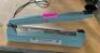 DESCRIPTION ULINE H-190 12" HEAT SEALER IMPULSE SEALER BRAND / MODEL: ULINE H-190 LOCATION SHOP WEST QTY 1
