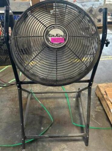 DESCRIPTION (2) AIR KING 20" FANS. ADDITIONAL INFORMATION ONE W/ STAND THIS LOT IS: SOLD BY THE PIECE LOCATION SHOP WEST QTY 2