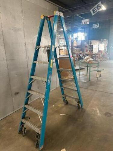 DESCRIPTION TYPE 1 HEAVY DUTY 8' LADDER LOCATION SHOP EAST QTY 1