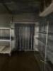 DESCRIPTION&nbsp;20' x 17' WALK IN PRODUCE COOLER W/ FOUR DOOR GLASS MERCHANDISER PANEL ADDITIONAL INFORMATION PROFESSIONAL PUMP DOWN REQUIRED. THIS UNIT H - 4