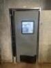 DESCRIPTION YORK WALK IN COOLER DOOR W/ (2) VINYL MAN DOORS, (1) COMPRESSOR ON ROOF, AND (1) EVAPORATOR. ADDITIONAL INFORMATION REST OF MEAT ROOM WALK - 5