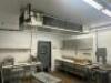 DESCRIPTION YORK WALK IN COOLER DOOR W/ (2) VINYL MAN DOORS, (1) COMPRESSOR ON ROOF, AND (1) EVAPORATOR. ADDITIONAL INFORMATION REST OF MEAT ROOM WALK - 8