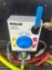 DESCRIPTION ECOLAV PORTABLE CHEMICAL DISPENSING UNIT BRAND / MODEL: ECOLAB LOCATION MEAT ROOM QTY 1 - 2