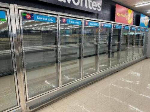 DESCRIPTION (2) BANGOR 5 DOOR FREEZER CASES. BRAND / MODEL: BANGOR EFGCRI-5 ADDITIONAL INFORMATION PROFESSIONAL PUMP DOWN REQUIRED. COMPRESSOR ON ROOF