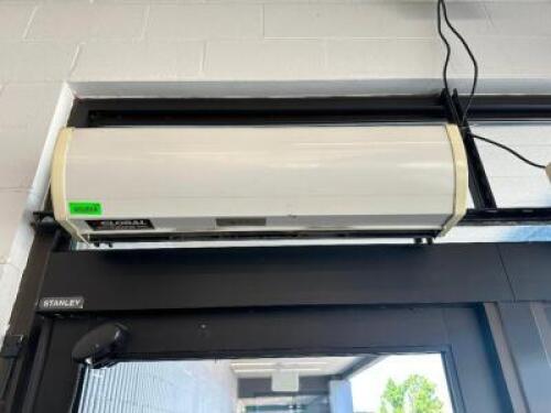 DESCRIPTION GLOBAL INDUSTRIES 36" AIR CURTAIN BRAND / MODEL: GLOBAL INDUSTRIES 246608 ADDITIONAL INFORMATION TOOLS AND LABOR REQUIRED FOR REMOVAL. LOC