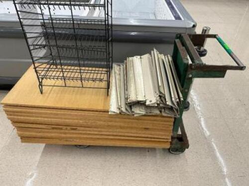 DESCRIPTION 40" WAREHOUSE CART. ADDITIONAL INFORMATION CONTENTS ARE NOT INCLUDED LOCATION FRONT QTY 1