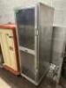 DESCRIPTION LOCKWOOD ENCLOSED TRAY RACK W/ GLASS DOOR FRONT BRAND / MODEL: LOCKWOOD CA72-EE18-L LOCATION BACK ROOM QTY 1 - 2