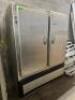 DESCRIPTION FOSTER TWO DOOR COMMERCIAL REFRIGERATOR / FREEZER/ BRAND / MODEL: FOSTER ADDITIONAL INFORMATION 115 VOLT, 1 PHASE LOCATION BACK ROOM QTY 1